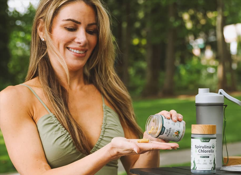 Snap Gut Health and Spirulina & Chlorella Uses
