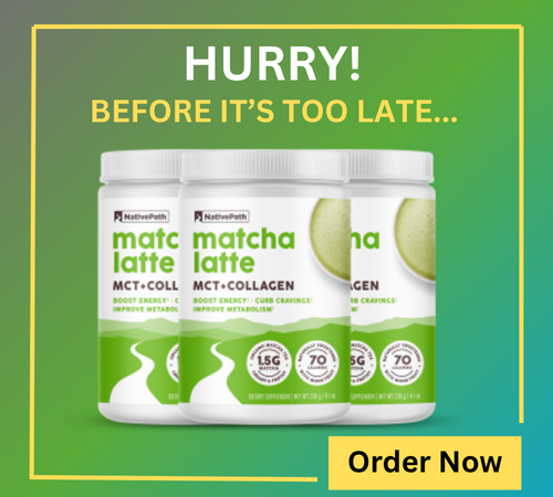 NativePath Matcha Collagen Latte Order Now