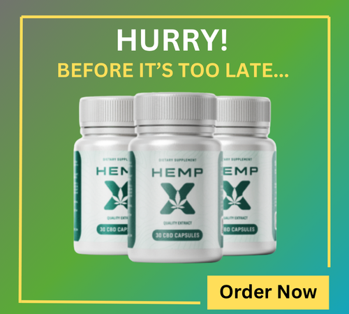 Hemp X CBD Capsules Order Now